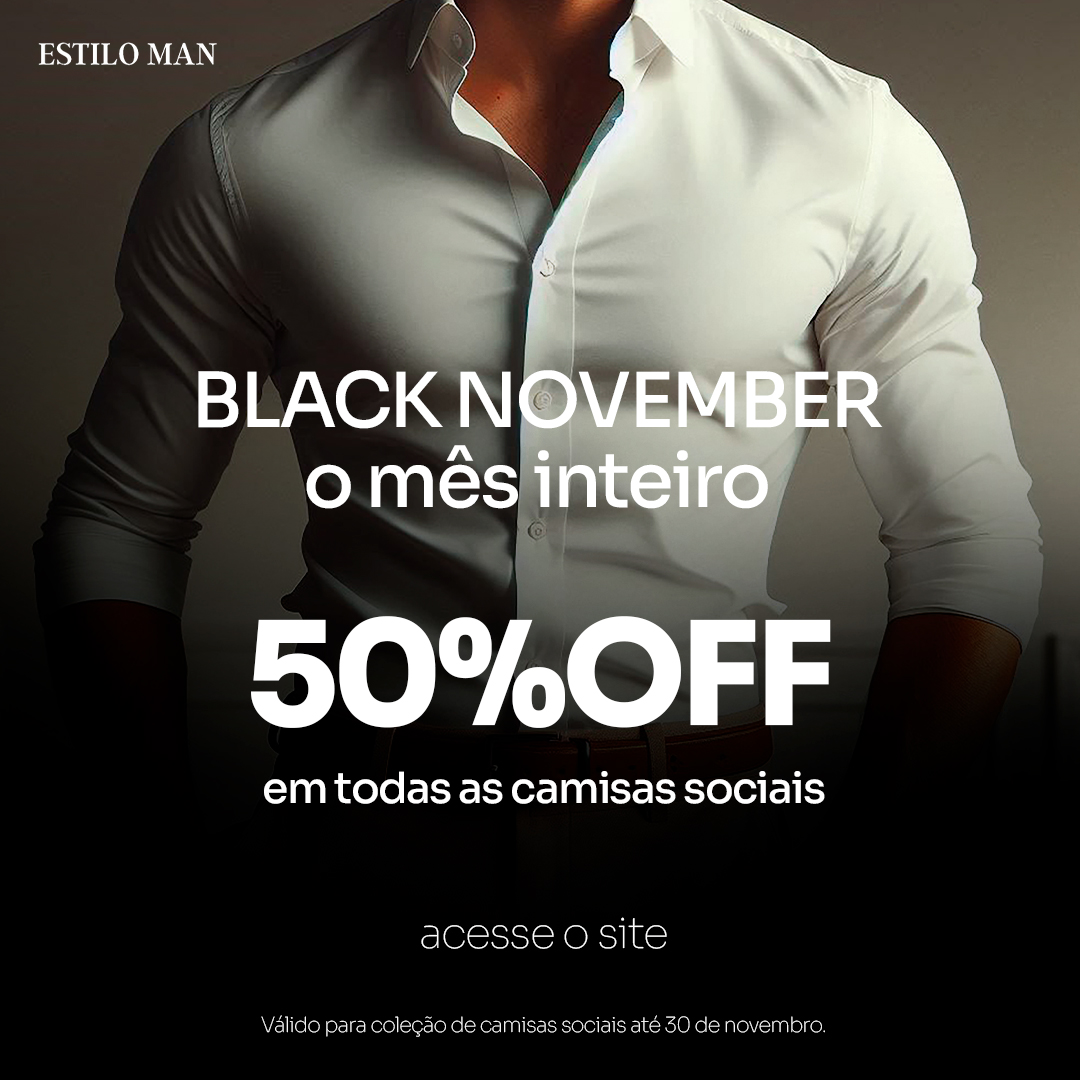Criativo de mídia paga Estilo Man