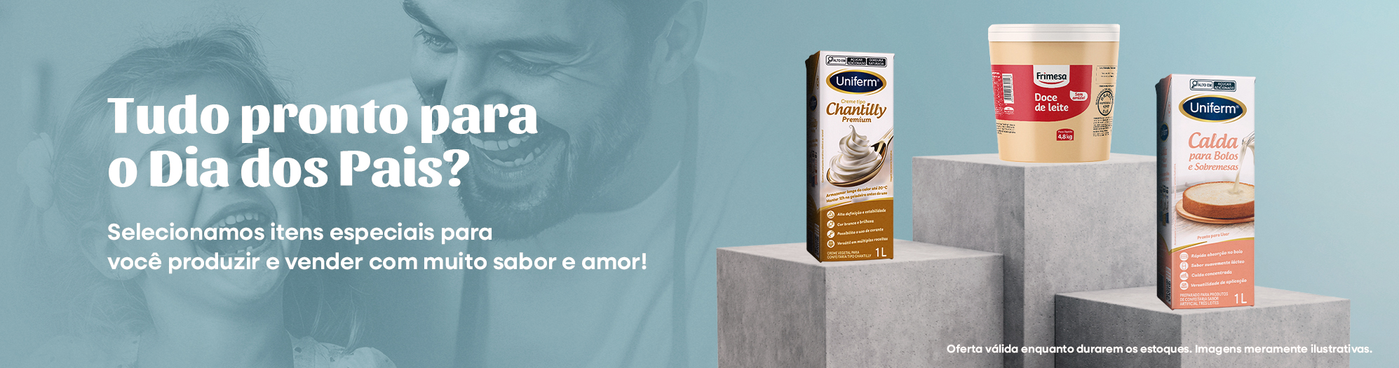 Banner de website Festcakes