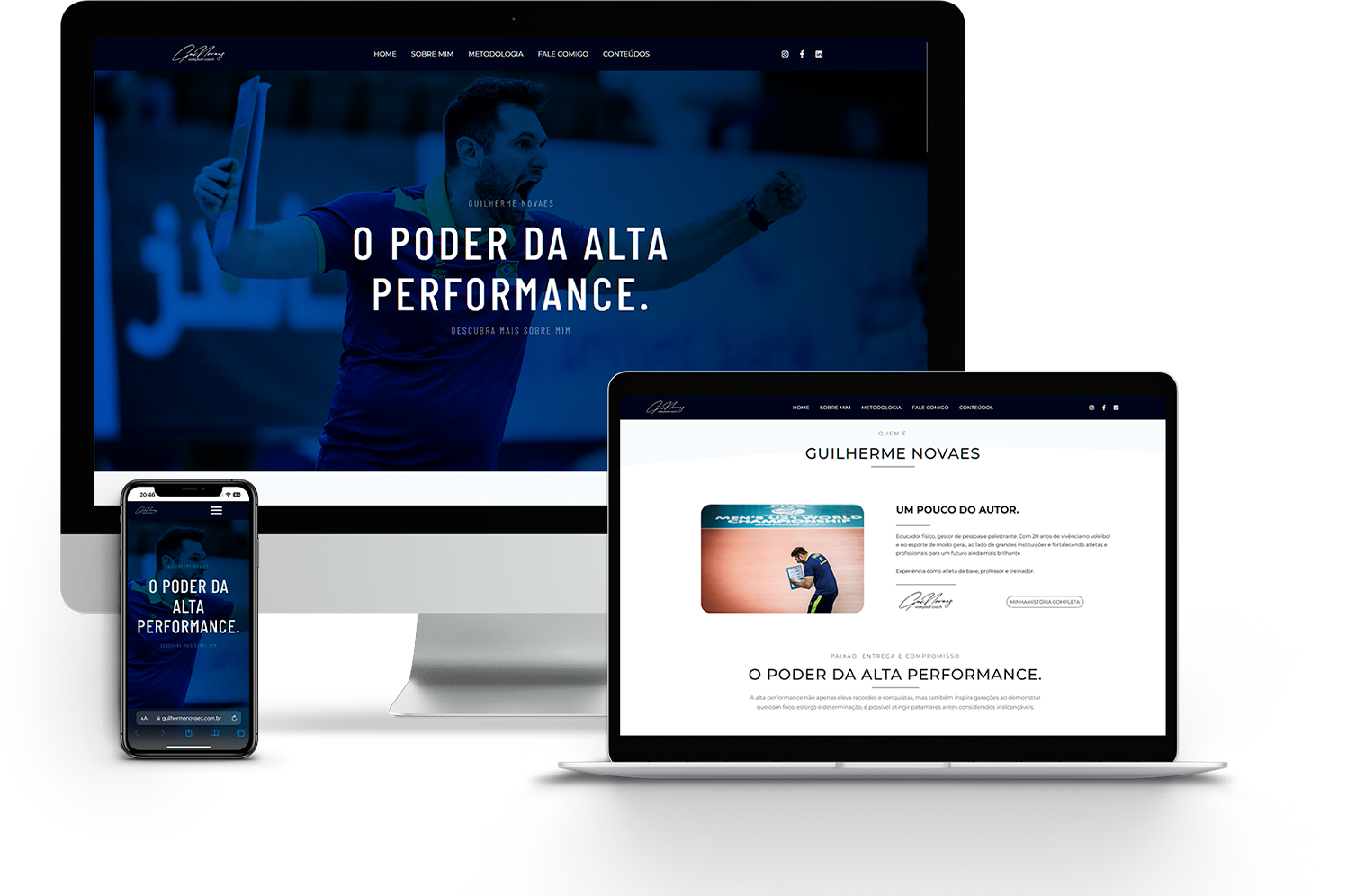 Website Guilherme Novaes